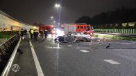 Zwaargewonde na bizarre crash op snelweg A13 Delft