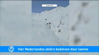 Groep Nederlanders bedolven onder lawine, drie overleden
