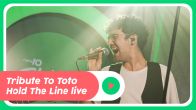Tribute To Toto - Hold The Line (Toto cover) live @ Radio 10