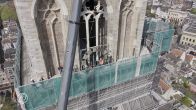 Eindelijk weer een klok op de Domtoren: 'Heb 'm toch even aangeraakt.'