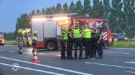 Meerdere gewonden door ongeluk A58, bestuurder aangehouden