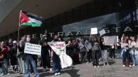 Honderden bij pro-Palestijnse betoging Rotterdam Centraal