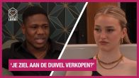 Pikante vraag breekt de tongen los bij Annique en David