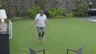 Nieuwkomer Rob blijkt springtouw-talent
