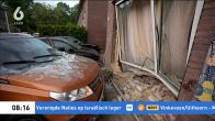 Automobiliste rijdt woning binnen, vlucht na ruzie met bewoner