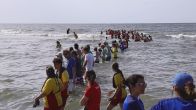 Zoektocht naar drenkeling op strand in Den Haag zonder succes