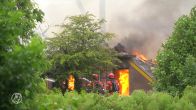 Zorgboerderij in Visvliet afgebrand