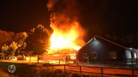 Grote brand in paardenstal Zeewolde: achttien paarden omgekomen