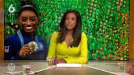 Amerikaanse turnster Simone Biles imponeert op de Spelen