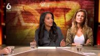 Sophie Hilbrand maakt de mannen van Shownieuws af