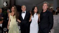 Brad Pitt en George Clooney op het Venice International Fim Festival
