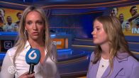Hélène Hendriks en Noa Vahle maken een uitstapje van voetbal naar atletiek