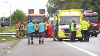 Vrachtwagenchauffeur overleden na aanrijding op vluchtstrook A15