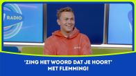 'Zing het woord dat je hoort' met FLEMMING