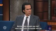 Nick Cave is in Nederland