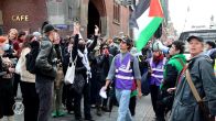 Pro-Palestijnse demonstranten aangehouden in Amsterdam