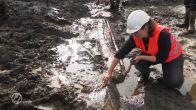 Prehistorische vondst: eeuwenoude boomstamkano gevonden bij school Esch