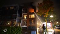 Brandweer redt bewoners uit brandende flat Eindhoven, twee katten overleden