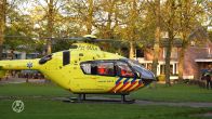 Traumahelikopter landt in speeltuintje na aanrijding jongetje in Geldrop