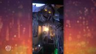 Bouke viert Halloween
