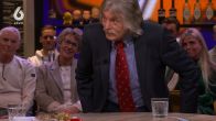 Johan Derksen loopt boos van tafel weg bij Vandaag Inside