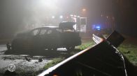 Ernstig ongeval op A27: snelweg tijdelijk dicht, auto uitgebrand