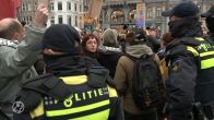 Ondanks verbod toch activisten op Dam, politie aanwezig