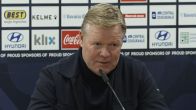 Koeman tegen Bosnische journalist: ‘Now you wait!’