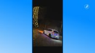 Kerstversierde auto's zijn een hit op TikTok, maar de politie waarschuwt