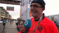 Jaap (76) heeft het weer gered: voor de 50ste keer rende hij de Halve van Egmond