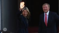 Koninklijke familie houdt de traditionele Nieuwjaarsontvangst op de Dam