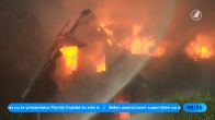 Grote brand in Winschoten, onduidelijkheid over bewoner