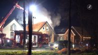 Gewonde door brand in woning in Drentse Valthermond