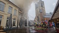 Grote brand bij snackbar in centrum Winterswijk, inwoners ontvangen NL-Alert
