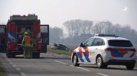 Dodelijk ongeluk op N248: Auto en vrachtwagen frontaal op elkaar