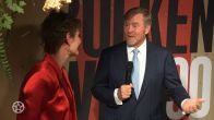 Willem-Alexander over de taalknobbels van zijn dochters
