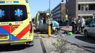 Vrouw met rollator geschept door auto
