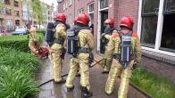 Vrouw gered uit brandend huis in Eindhoven