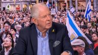 Manifestatie tegen Jodenhaat in Amsterdam