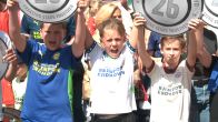 Fans uitzinnig bij huldiging PSV
