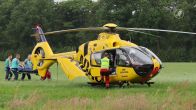 Motorrijder botst op ree in Bentelo: per traumahelikopter naar ziekenhuis