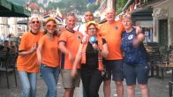 Jolanda zit in Luzern klaar voor EK: met bitterballen en curry
