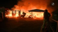 Grote schuurbrand in Brabantse Luyksgestel, varkens gered