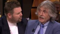 Johan Derksen tegen Thomas van Groningen: ‘Als ik John de Mol was, had ik je bij me geroepen’