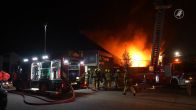 Grote brand in restaurant Ridderkerk