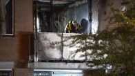 Felle woningbrand in Rotterdam