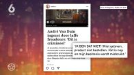 André van Duin is slachtoffer van onlinefraude