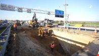 Zo groot is de sinkhole onder de A12 bij Arnhem