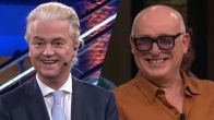 René van der Gijp lacht om oneliners Geert Wilders in NOS Slotdebat: 'Dat is toch goed?!'