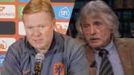 Noa Vahle vraagt Ronald Koeman naar Heitinga-criticaster: 'Heeft de man in kwestie een snor?'